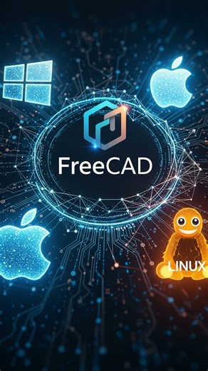 Download FreeCAD: The Best Free CAD Software! 🛠️ #Shorts #FreeCAD #Engineering