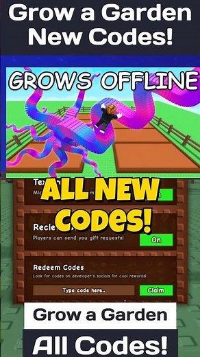 New Grow a Garden Codes - All New Codes For Grow a Garden TRADER!