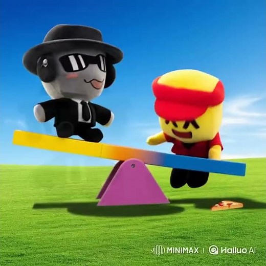 elliot and chance play on the playground