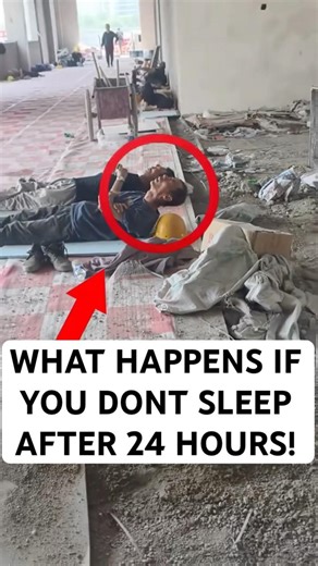 What Happens If You Don’t Sleep for 24 Hours 😳