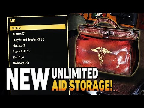 NEW Unlimited Storage Feature Added to Fallout 76 PTS!