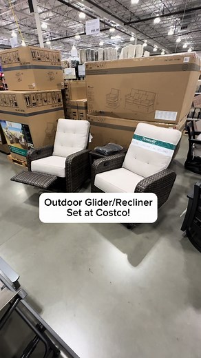 Thomasville Barela 3-Piece Glider Recliner Set at Costco