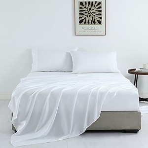 Watch 400 thread count cotton sheet set on Amazon Live