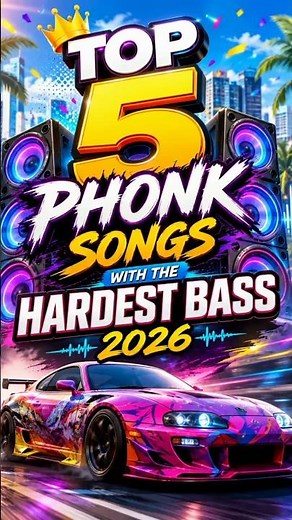 Top 5 Phonk Songs With The HARDEST BASS 2026 | Viral Drift + Brazilian Phonk Mix | Unknown, Homage |