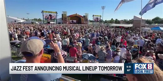 New Orleans Jazz Fest to reveal 2026 lineup ahead of schedule
