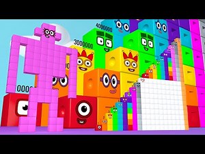 Numberblocks Puzzle 80 80,000 to 15,000,000 | Fun Counting Number for Kids