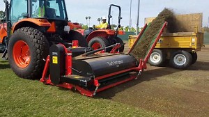 The Redexim Turf-Stripper 1200/2000 is used to mow, level, de-thatch, and renovate turf areas, as well as to harvest sprigs. It is ideal for use on golf courses, sports fields, and sod farms. It’s rotary action removes material and deflects it onto a conveyor system to be hauled away. An optional verti-cut blade kit can also be installed. The machine is highly productive and can be adjusted in small increments. Contact us today for a quote or checkout our website https://adeturf.com.au/ For more