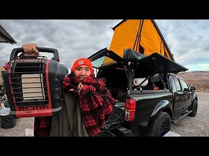 Solo Red Rock Camping | Cold Weather Tips and Gear