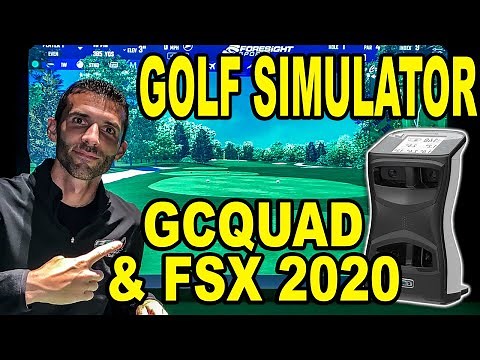 Foresight Sports Golf Simulator - How to use GCQuad with FSX 2020