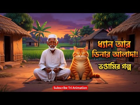 Meditation and dinner are different things! 😂😢 | Moral stories | Tri Animation #cartoon #moralsto...