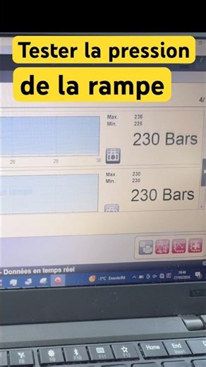 Testing fuel rail pressure with a Delphi DS150E #diagnostics #ds150e #delphi #injection #shortfeed
