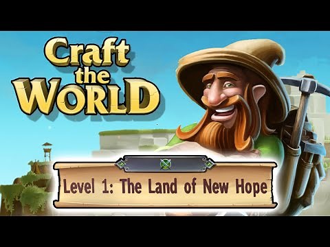 Craft the World - Level 1 playthrough with commentary