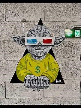 The Power of Street Art Banksy style. XII 25 XXXIX.