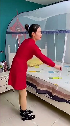 Foldable Mosquito Net Is! 🛏️ Must-Have for Every Home! Mosquito net 🥅