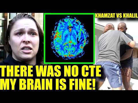 RONDA ROUSEY’S CTE CLAIMS BLOW UP! Doctors Say Her Brain Is FINE?!, KHAMZAT GOES UP AGAINST KHALIL
