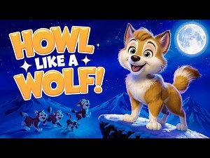 Howl Like a Wolf | Fun Animal Song for Kids | Sing & Dance Along!