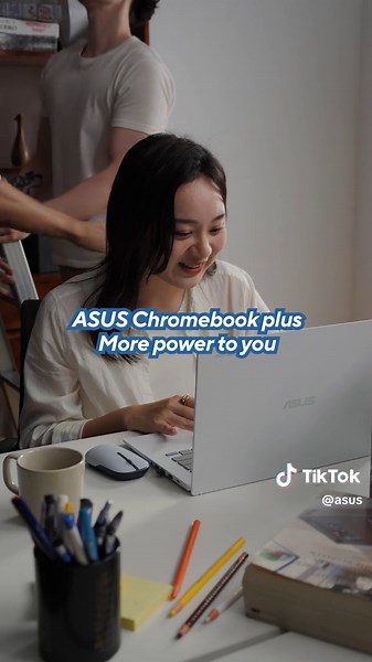 Packed with features to help you achieve more, ASUS Chromebook Plus CX34 is expertly engineered to step up your every experience. Learn more about the Magic Eraser, enhanced offline access and enhanced video conferencing! #ASUS #ChromebookPlus