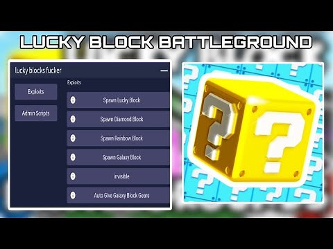 Lucky Block Battlegrounds Script | Spawn Blocks | Mobile