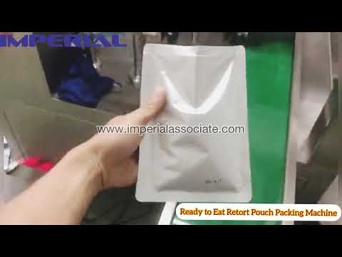 Retort Pouch Ready to eat Food Packaging Machine