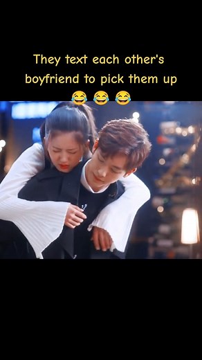 96K views · 1.8K reactions | They text each other's bf to pick them up #ZhaoLusi #RosyZhao #WangYilun #赵露思 #王以纶 #YOUKU #优酷 | 优酷Youku | Facebook