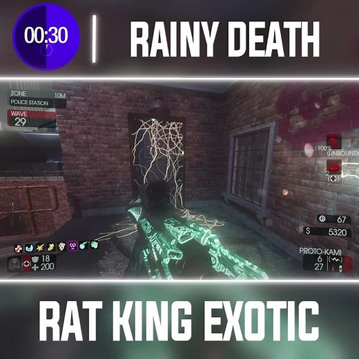 60 Second Guides | "RAINY DEATH" RAT KING GUIDE! (BO3 CUSTOM ZOMBIES)