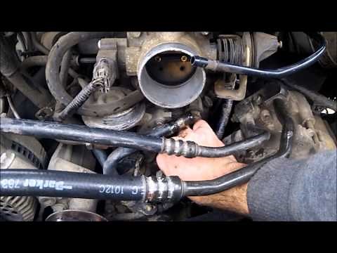 DIY THERMOSTAT REPLACEMENT FORD 4.2L V6 F150 2002