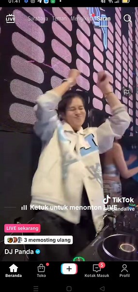 DJ Panda: Musik Dugem Live di Manado