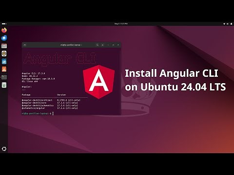 How to install Angular CLI on Ubuntu 24.04 LTS | Angular 17