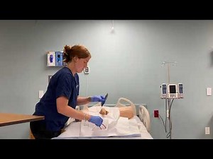 Skills Video: Inserting A Straight Catheter and Obtaining a Urine Sample