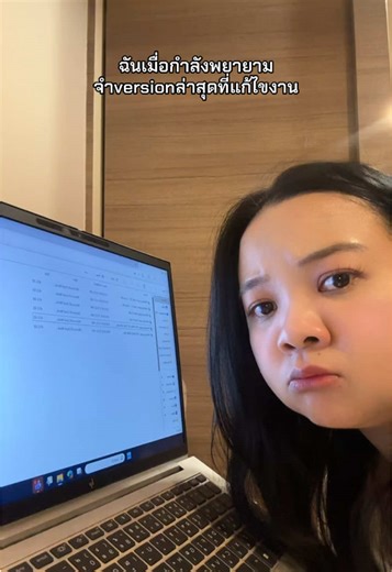 Where is the FINAL VERSION WAA!!! 😩 #auditbig4 #ออดิทตัวร้าย #accountant #auditing #excel