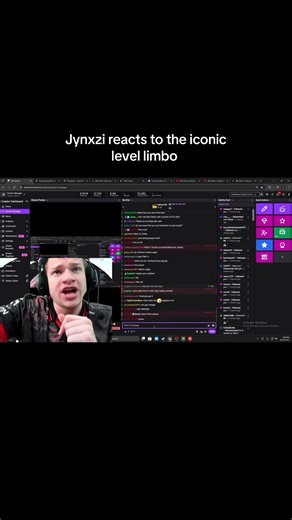 Part 8 | jynxzi reacts to limbo#limbo #gd#geometrydash #jynxzi #fyp | Limbo Geometry Dash