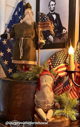Christmas Primitive Farmhouse Decor - Cozy Holiday Style