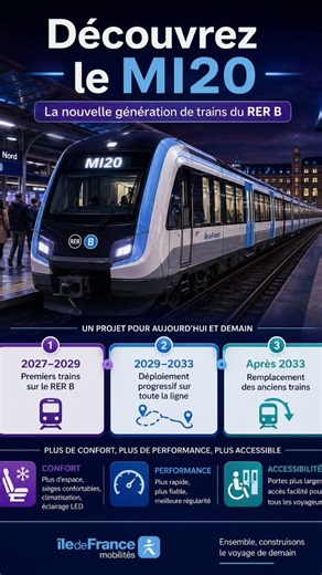 MI20 : le futur du RER B arrive ! 🚇🔥