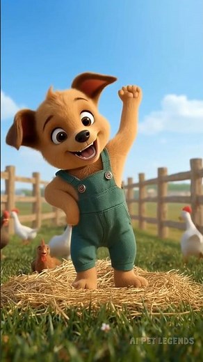 Chicken Dance Flash Mob on the Farm! 🌾💃