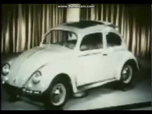 1952 German VW Beetle Commercial - Oldest Existing Ad on Record
