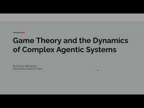 "Survival of the Flattest"- Evolutionary Game Theory in Agentic AI