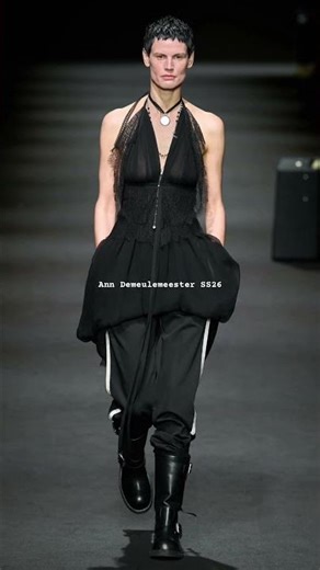 Ann Demeulemeester #SS26 collection | #Parisfashionweek 2025