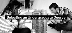 Selecting an Undergraduate Program