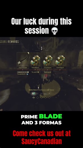 Worst Warframe Drop EVER?! #warframe #shorts