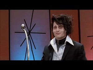 Edward Scissorhands (movie 1990) - Edward's on tv