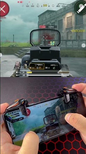 You need to use these in CODM! (GripX Triggers)