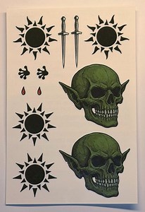 Dungeon Crawler Carl Tattoo Set – Goblin, Desperado, Emberus & Extinction Sigils DCC - Etsy