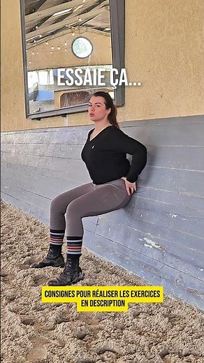 Améliore ton équilibre au galop en travaillant la force de tes jambes !