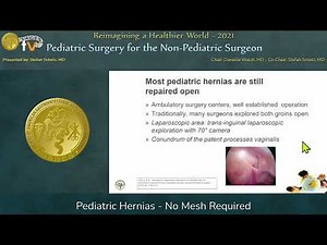 Pediatric Hernias - No Mesh Required
