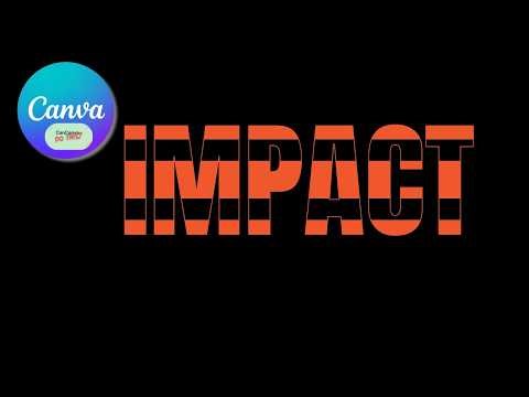 Mastering Canva Text | Creating Incredible Text Graphics with basic tools in Canva