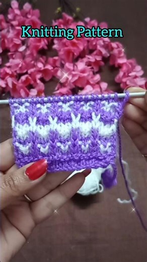 Two Colours knitting Pattern for baby Sweater, ladies Cardigan, girls Jacket #knitting