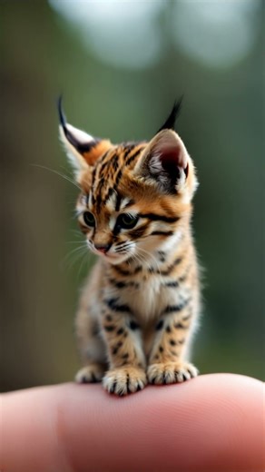 Adorable Lynxes: The Cutest Wild Cats You’ll Ever See! 🐱❄️ #cute #animals