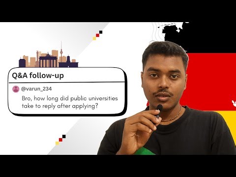 I Applied to German 🇩🇪 Public Universities… THIS Is How Long They Make You Wait