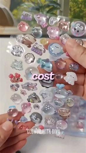 🙀DIY 3D Stickers✨