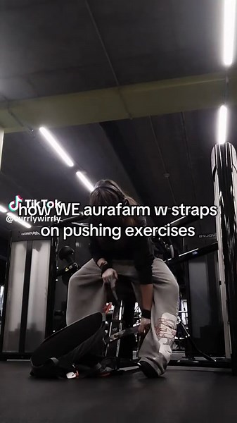 Harnessing Straps in Pushing Exercises for Strength Training